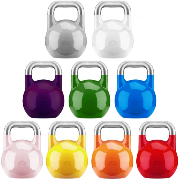 Kettlebell på 16 kg med bredt greb, competition-form i ensartet størrelse