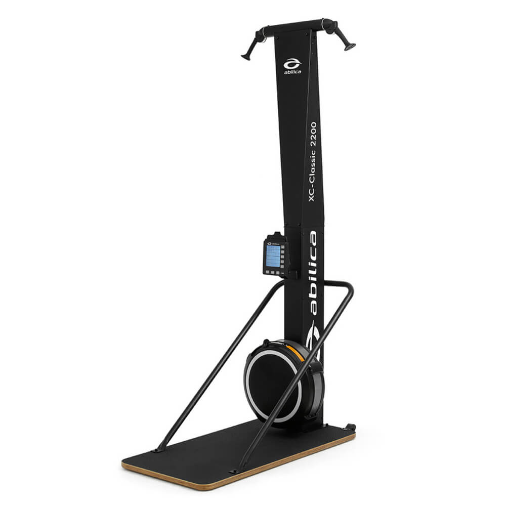 Skiergometer Abilica med to trækhåndtag og monitor, produktfoto