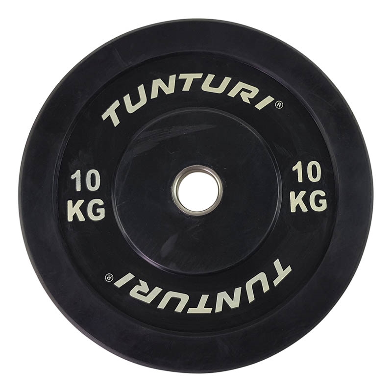Vægtskive til træningsslæde (Tunturi Training bumper 10 kg), produktfoto