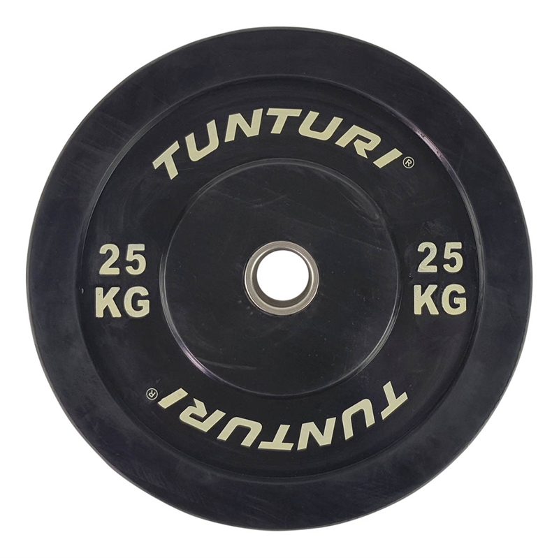 Vægtskive til træningsslæde (Tunturi Training bumper 25 kg), produktfoto