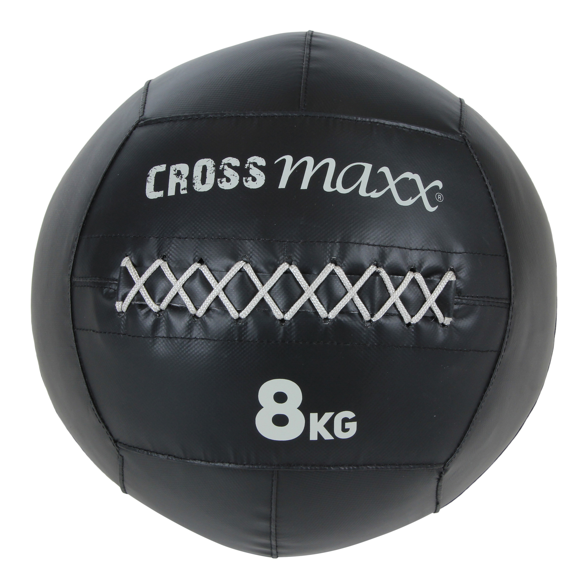 Wall ball på 8 kg (Crossmaxx) med blød overflade, produktfoto
