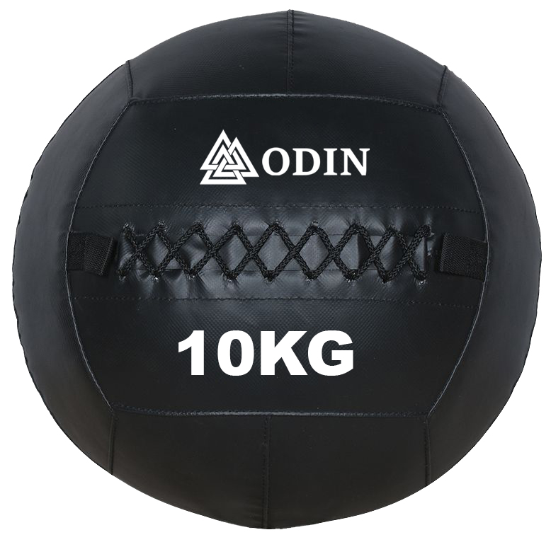 Wall ball på 10 kg (Odin) med blød overflade, produktfoto