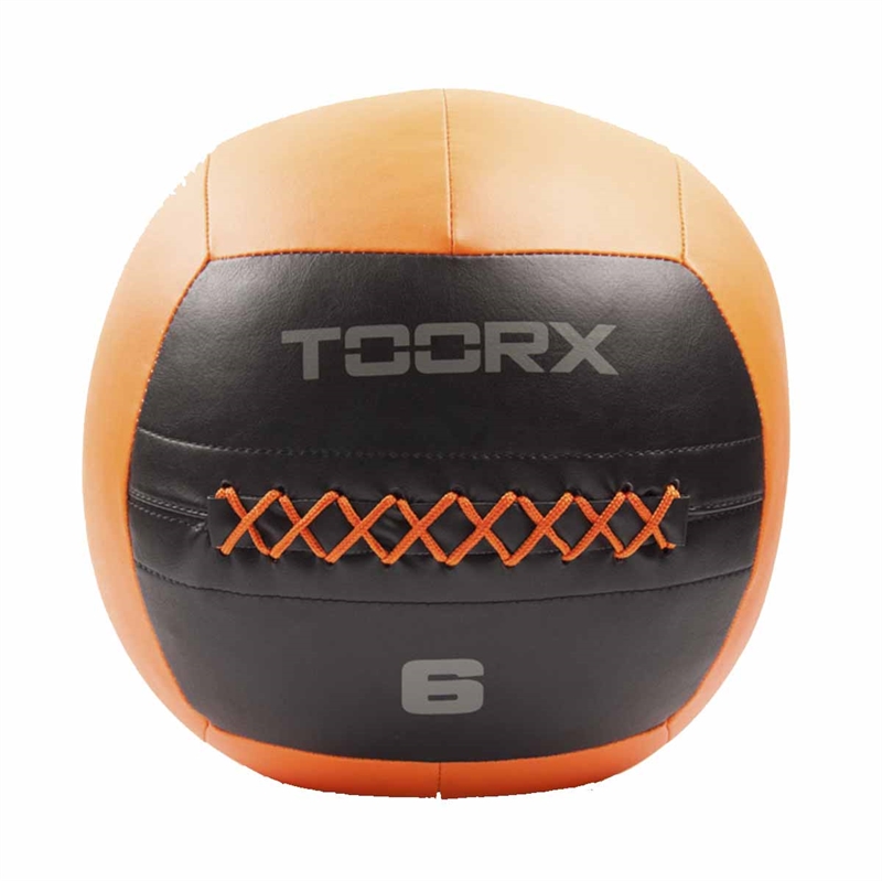 Wall ball på 6 kg (Toorx) med blød overflade, produktfoto
